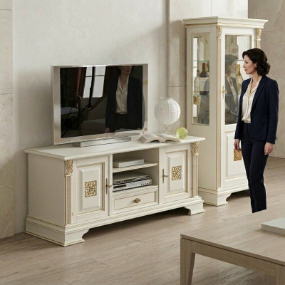 Sideboard Luxury Design Dresser Buffet Side Lowboard Cabinet Italy Furniture New