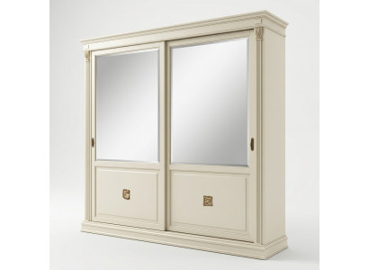 Noble wardrobe luxury sliding doors design bedroom cabinets clothes solid wood new