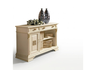 Italian designer furniture antique - wooden bar sideboard cabinet dresser