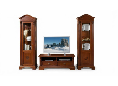 Living Room Wall Unit Set Display Cabinets Display Cabinet Sideboard Living Room Furniture Set Solid Wood