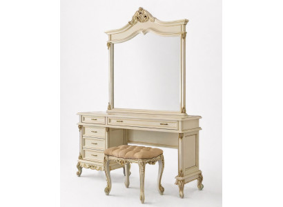 Stool Designer Luxury Baroque Rococo Upholstered Bench Seat Relax Antique