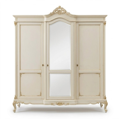 Wardrobe Closet Bedroom Wardrobe Solid Wood Baroque Italian Furniture New