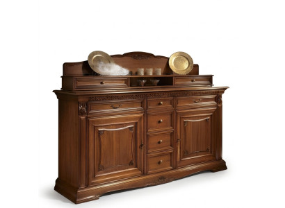 XXL Buffet Sideboard Cabinets Cabinet Baroque Rococo Sideboard Console Shelf Solid Wood