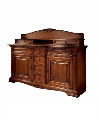 XXL Buffet Sideboard Cabinet Baroque Rococo Sideboard Console Solid Wood