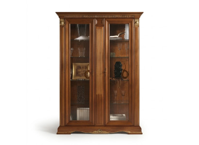 Display cabinet showcase living room show cabinets design baroque rococo Italy