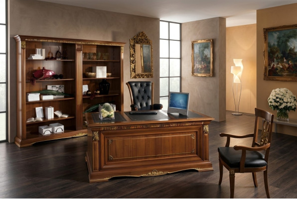 Office bookshelf XXL file cabinet noble luxury furniture antique style cabinet solid wood