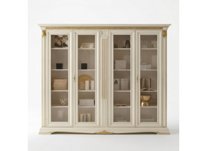 Office bookcase filing cabinet luxury Italian furniture antique cabinet solid wood