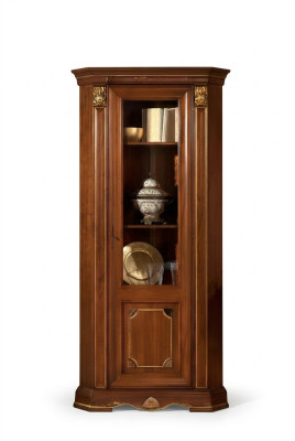 Display cabinet glass cabinet Baroque Rococo classical display cabinet cabinet display cabinet