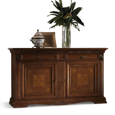 High-quality Classic Chest Solid Wood Sideboard Buffet Cabinet Hotel New