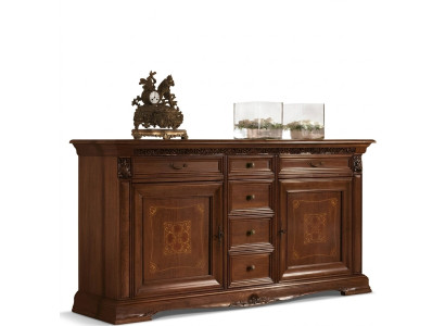 Baroque Rococo Buffet Dresser Luxury Dressers Antique Style Genuine Solid Wood New XXL Big