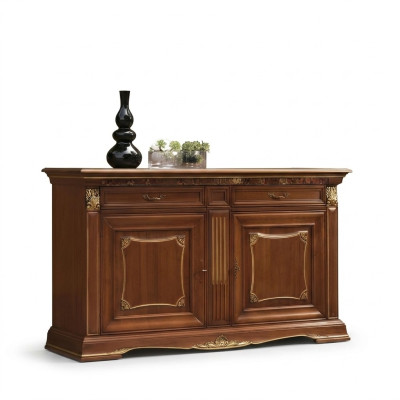 Dresser Sideboard Living Room Baroque Sideboard XXL Design New Solid Wood