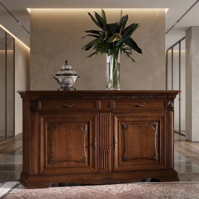 XXL Buffet Sideboard Dressers Cabinet Baroque Rococo Decoration Sideboard Console
