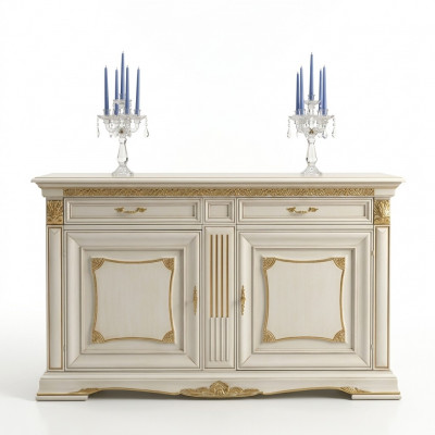 Dresser Cabinet Luxury Cabinet Shelf Console Italy Furniture Solid Wood Dressers New
