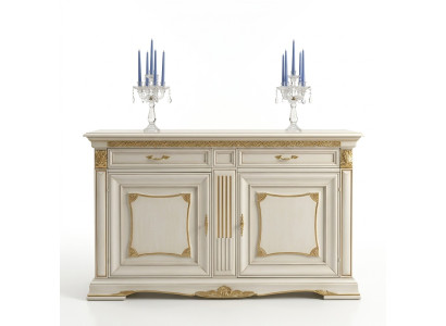 Dresser Cabinet Luxury Cabinet Shelf Console Italy Furniture Solid Wood Dressers New