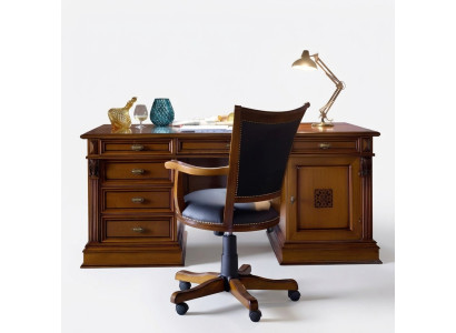 Furnishing home office furniture table armchair 2-piece set Baroque