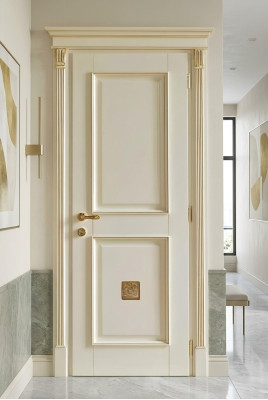 Door + Frame Interior Doors Baroque Custom-Made Classic Solid Wood Doors Italy New!