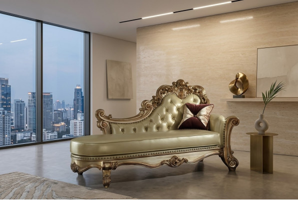 Chaise lounge lounger reclining chair lounge chair comfort lounger decoration luxury baroque