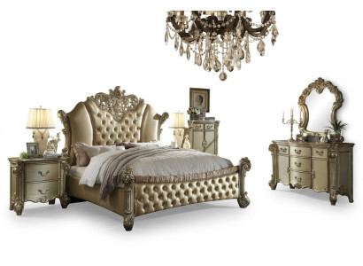 Decoration Bed Upholstery Design Luxury Hotel Double Beds Bedroom Leather