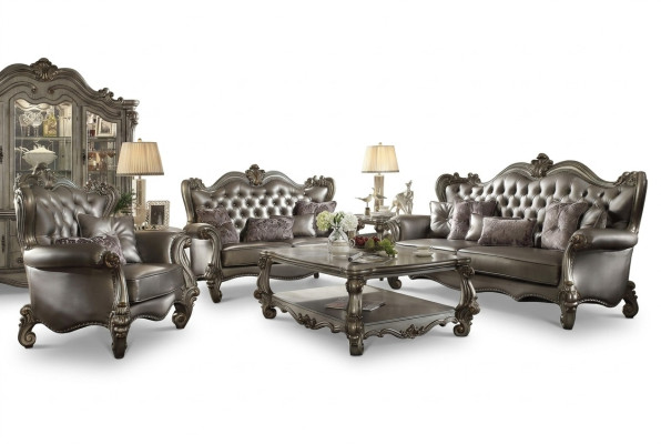 Luxury Furniture Sofa Set Couch Sofa Upholstery 3+2+1 Seater Coffee Table New