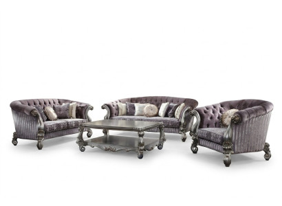 Living room set classic couch set sectional 5-piece set.