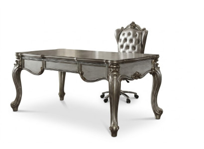 Office Desk Armchair Table Wooden Table Chair 2-piece Desks Baroque
