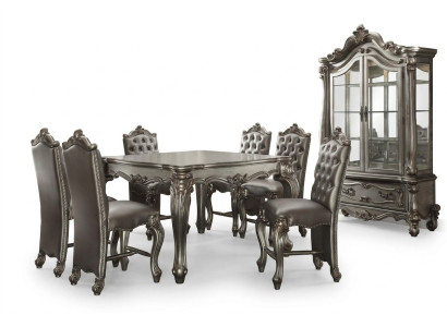 Baroque Antique Style Dining Table Real Classic Wood Designer Tables