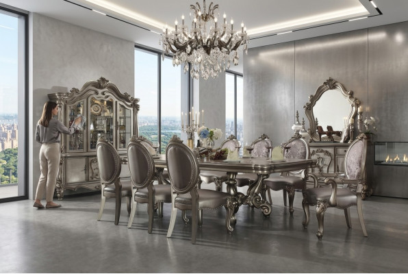 Dining Table & 8x Chairs Dining Room Set Dining Group Suite Table Chair Tables