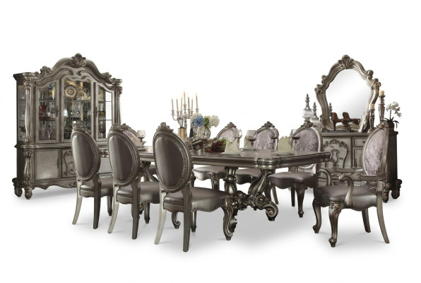 Dining Table & 8x Chairs Dining Room Set Dining Group Suite Table Chair Tables