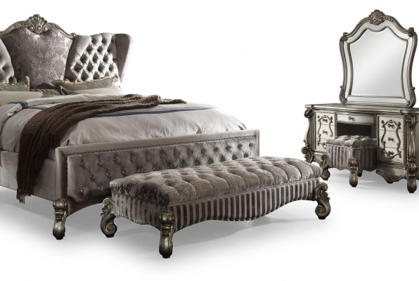 Designer leather fabric luxury Chesterfield footstool Ottoman Chesterfield