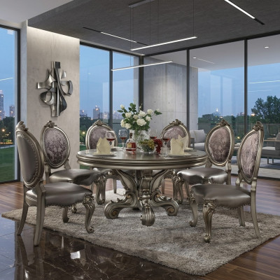 Design Wood Table Round Dining Table Round Dining Tables 150cm Luxury Class Living Room