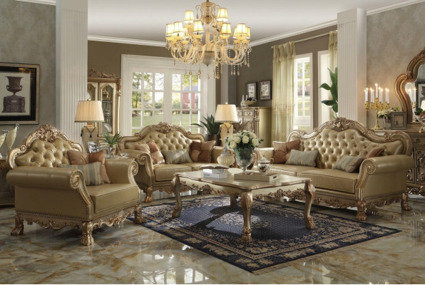 Sofa set 3+2+1 seater sofa couch upholstery set couches Chesterfield leather