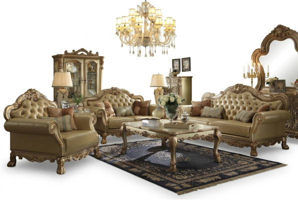 Sofa set 3+2+1 seater sofa couch upholstery set couches Chesterfield leather
