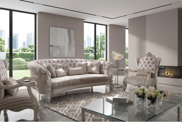 Classic living room set 3-piece. Sofa set 4+1+ side table coffee table new
