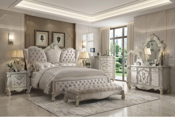 Royal Big Size Bed Chesterfield Luxury Hotel Beds Baroque Rococo