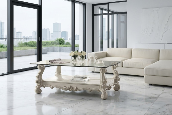 Noble design coffee table side table sofa decoration living room table baroque