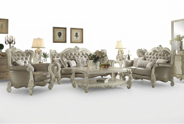 Luxury Furniture Sofa Set Sofa Couch Upholstery 3+2+1 Seater with Coffee Table