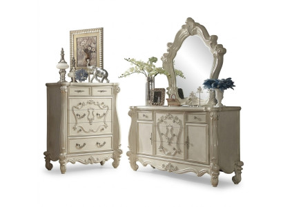 Buffet sideboard sideboards cabinet Baroque Rococo mirror sideboard console wood new