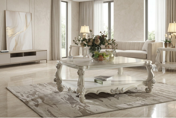 Noble Designer Classic Coffee Table Decorative Side Table Wooden Baroque Table