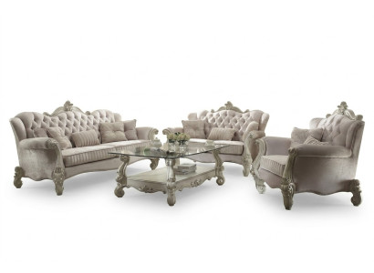 Sofa set Couch Upholstery Classic 3+1+1 Seat Set Design Sofas Upholstery
