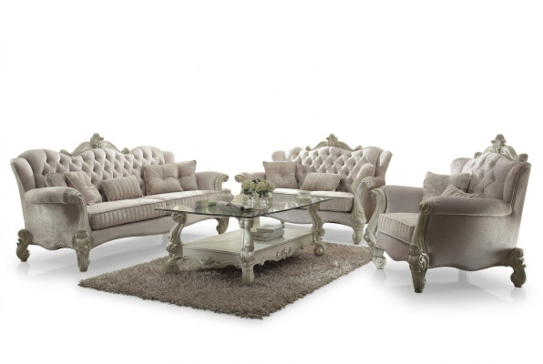 Luxury Furniture Sofa Set Couch Decor Sofa Upholstery 3+2+1 Seater + Coffee Table