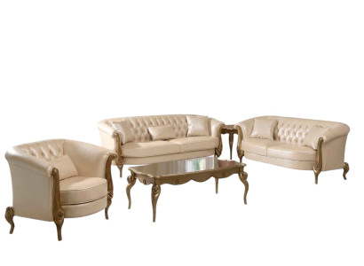 Luxury furniture sofa set couch sofa upholstery 3+2+1 seater with coffee table couches