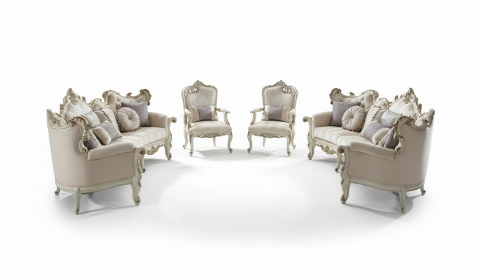 4-piece sofa set design couches upholstered couch baroque rococo