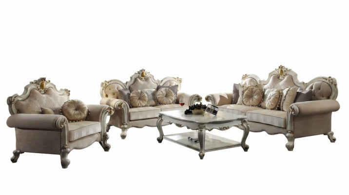 Luxury Sofa Design Couch Upholstery Classic Furniture 3-Seater Three-Seater