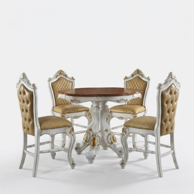 Baroque round dining table round classic table round round tables wood
