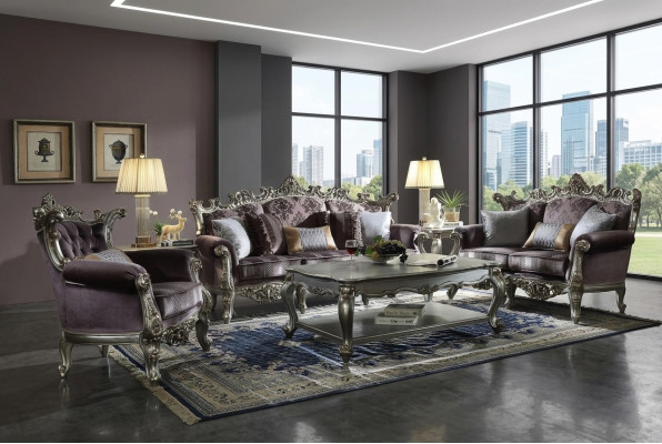 Sofa set 3+2 seater classical living landscape sofas couches baroque