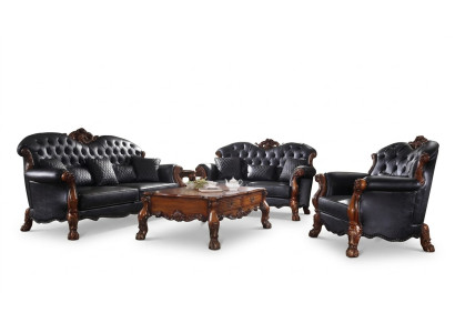 Complete set sofa suite 3 2 1 seater + coffee table designer living landscape