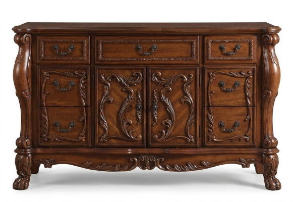 Buffet Sideboard Dresser Real Handcrafted Wood Decor Baroque Rococo Sideboards