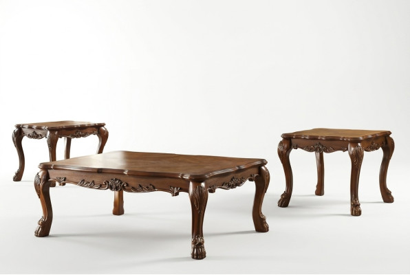 Classic table coffee table baroque side table sofa design living room
