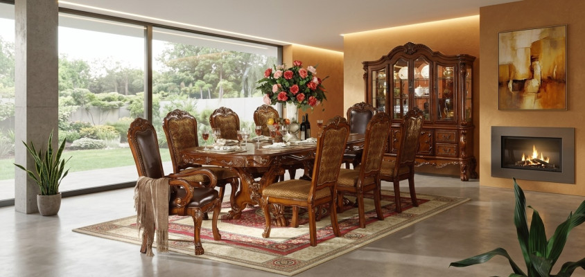Design dining table dining room 8 chairs set chair tables wooden table