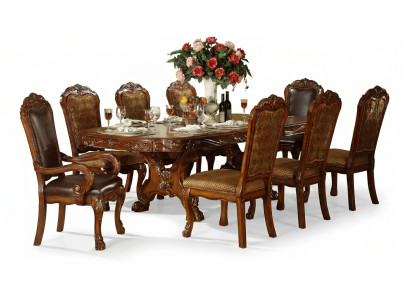 Royal dining table table tables wooden table classic decor Rococo Baroque